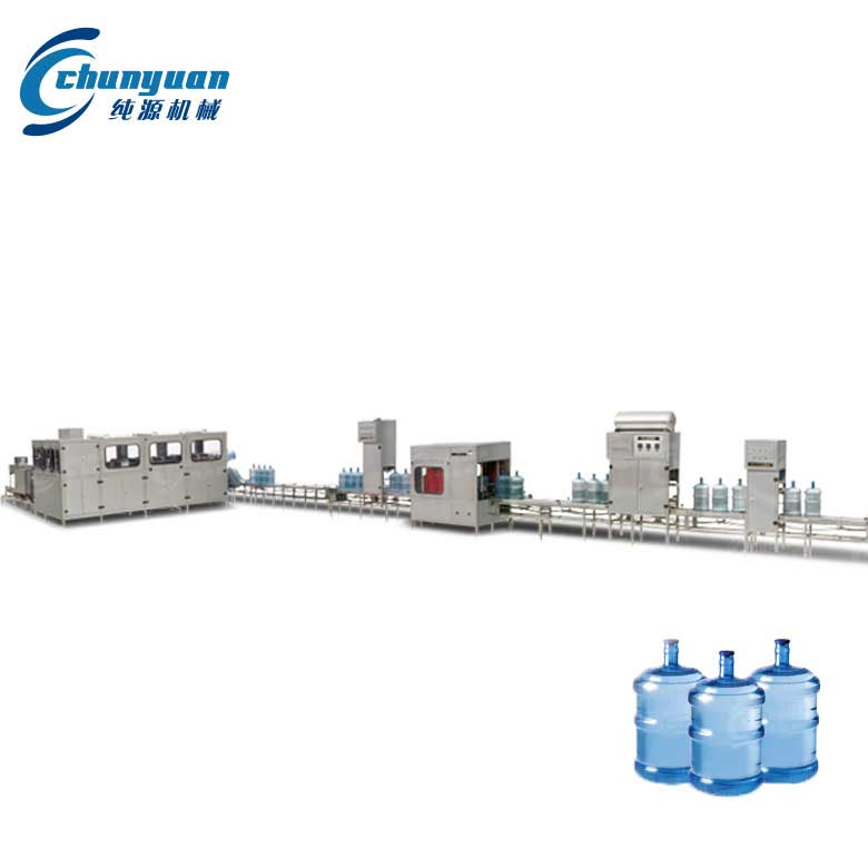 桶裝水自動灌裝生產線