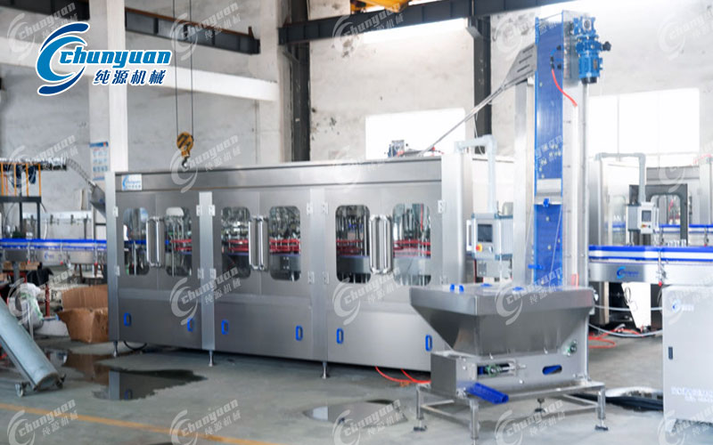 碳酸飲料灌裝生產線一站式集成系統-1