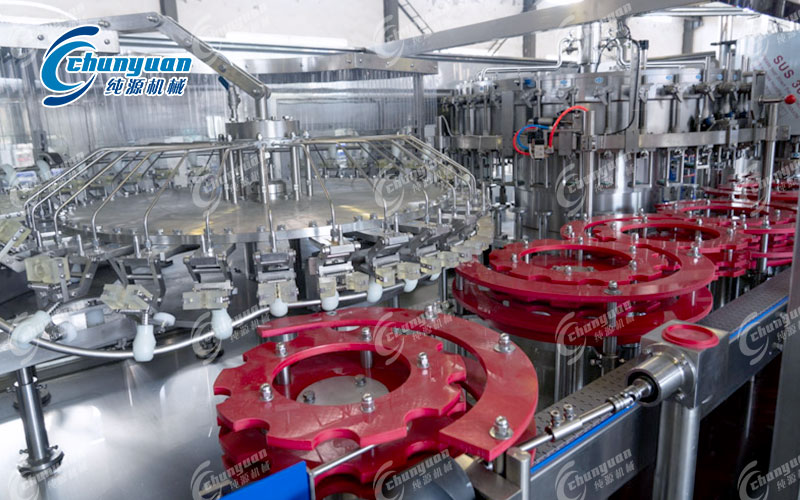 碳酸飲料灌裝生產線一站式集成系統-2