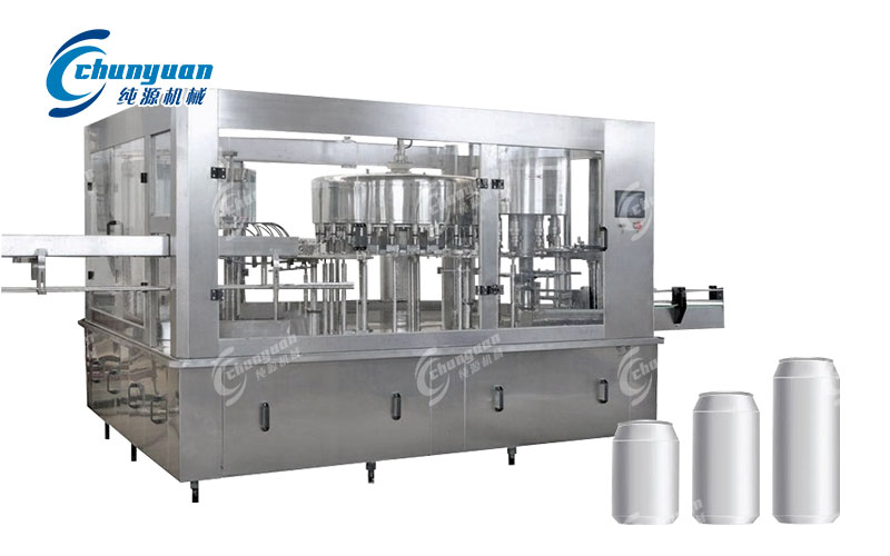 易拉罐碳酸飲料灌裝機-2