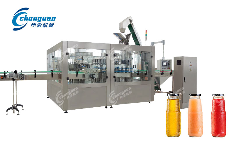 玻璃瓶果汁灌裝機-2