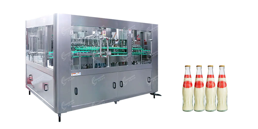 玻璃瓶豆奶灌裝機(jī)-2